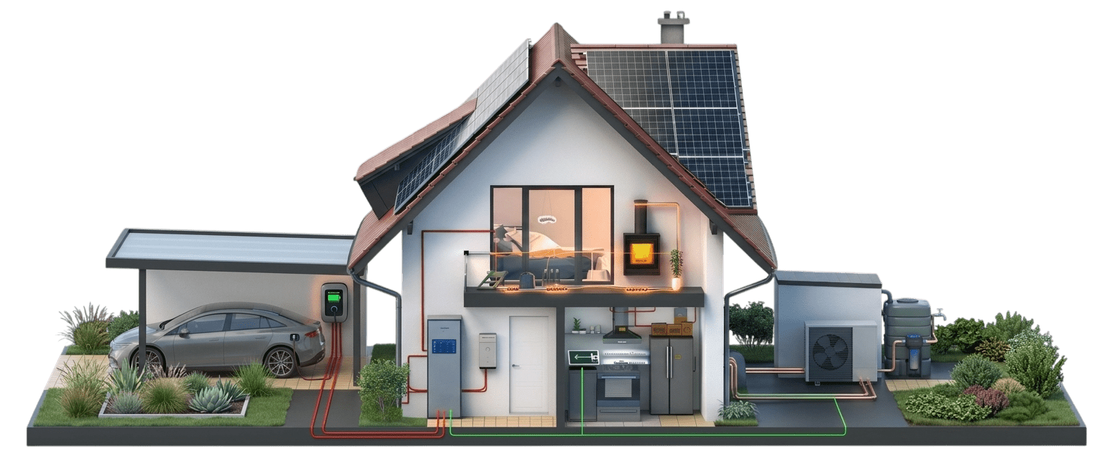 Schema Ecosistema Energetico Full Electric